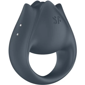 SATISFYER - PERFECT PAIR 2 MULTIWIBRATOR 2 W 1 PENIS RING I STYMULATOR PALCA SZARY